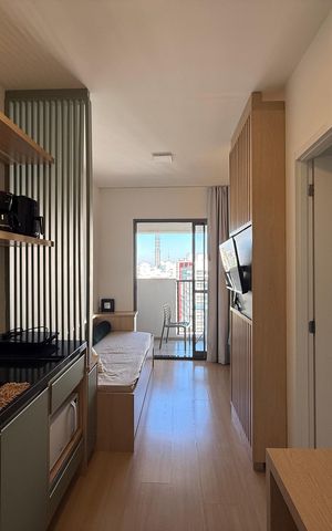 Studio para alugar com 25m², 1 quarto e sem vaga