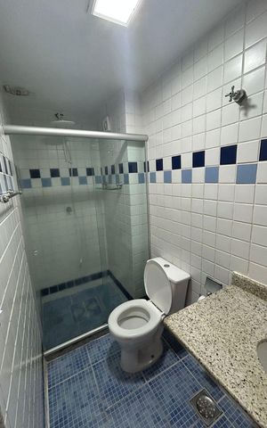Apartamento à venda com 60m², 1 quarto e 1 vaga Apartamento à venda com 60m², 1 quarto e 1 vagaBanheiro