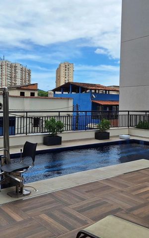 Apartamento para alugar com 46m², 1 quarto e sem vaga