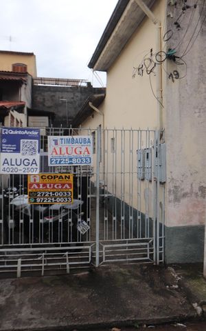 Casa para alugar com 50m², 1 quarto e sem vagaFachada