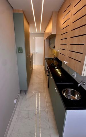 Apartamento para alugar com 66m², 2 quartos e 1 vagaCozinha