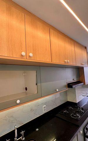 Apartamento para alugar com 66m², 2 quartos e 1 vagaCozinha