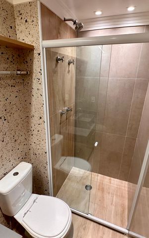 Apartamento para alugar com 66m², 2 quartos e 1 vagaBanheiro Social