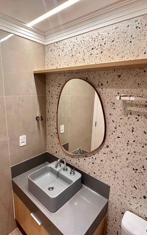 Apartamento para alugar com 66m², 2 quartos e 1 vagaBanheiro Social