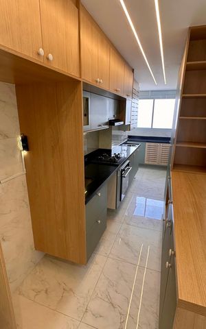 Apartamento para alugar com 66m², 2 quartos e 1 vagaCozinha