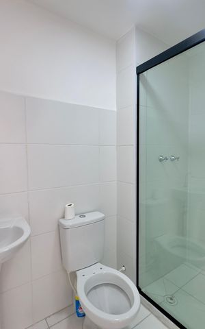 Apartamento para alugar com 44m², 2 quartos e 1 vaga Apartamento para alugar com 44m², 2 quartos e 1 vagaBanheiro