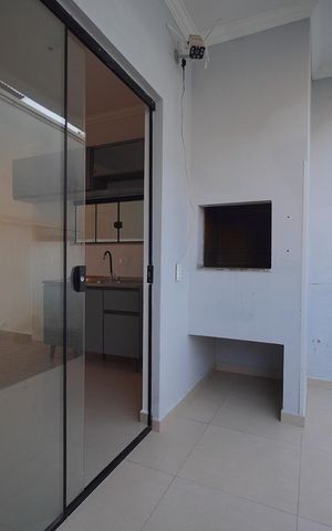 Casa para alugar com 81m², 2 quartos e 1 vagaÁrea externa/Churrasqueira