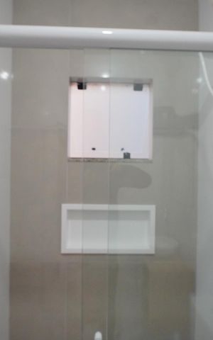 Casa para alugar com 81m², 2 quartos e 1 vagaBanheiro da Suíte 1