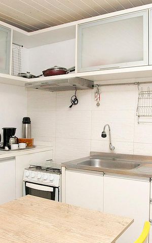 Apartamento para alugar com 120m², 2 quartos e sem vagaCozinha 