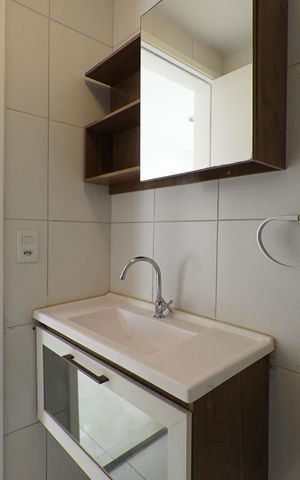 Apartamento à venda com 39m², 2 quartos e sem vagaBanheiro