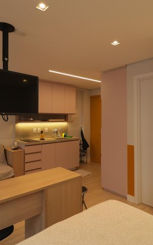 Studio à venda com 32m², 1 quarto e sem vagaStudio