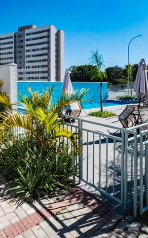 Apartamento para alugar com 50m², 2 quartos e 1 vagaÁrea comum - Piscina