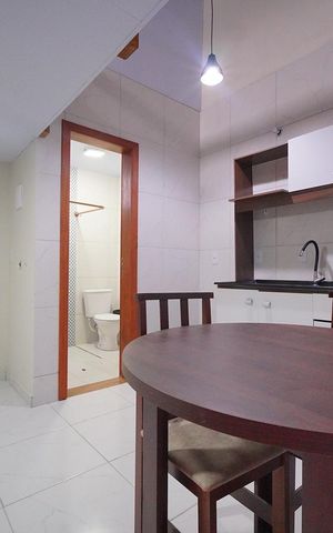 Casa para alugar com 35m², 1 quarto e sem vagaSala/Cozinha