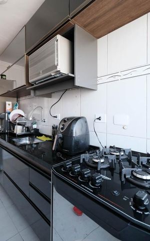 Apartamento à venda com 69m², 3 quartos e 1 vagaCozinha e Área de Serviço