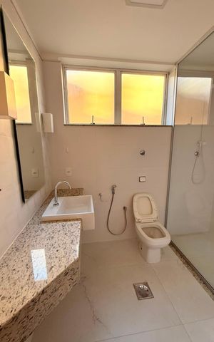 Apartamento para alugar com 120m², 3 quartos e 2 vagas Apartamento para alugar com 120m², 3 quartos e 2 vagasBanheiro