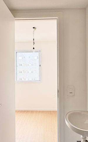 Studio para alugar com 17m², 1 quarto e sem vaga Studio para alugar com 17m², 1 quarto e sem vagaBanheiro