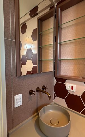 Apartamento para alugar com 44m², 2 quartos e 1 vaga Apartamento para alugar com 44m², 2 quartos e 1 vagaBanheiro