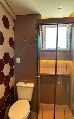 Apartamento para alugar com 44m², 2 quartos e 1 vaga Apartamento para alugar com 44m², 2 quartos e 1 vagaBanheiro