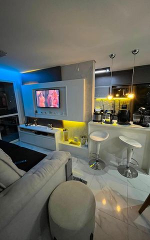 Apartamento à venda com 65m², 2 quartos e 1 vaga Apartamento à venda com 65m², 2 quartos e 1 vagaSala