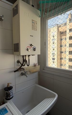 Apartamento à venda com 58m², 2 quartos e 1 vaga Apartamento à venda com 58m², 2 quartos e 1 vagaÁrea de serviço