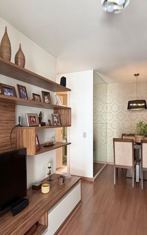 Apartamento à venda com 58m², 2 quartos e 1 vaga