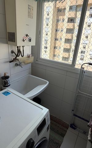 Apartamento à venda com 58m², 2 quartos e 1 vaga Apartamento à venda com 58m², 2 quartos e 1 vagaÁrea de serviço