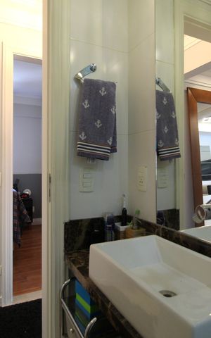 Apartamento à venda com 82m², 2 quartos e 2 vagasBanheiro Social