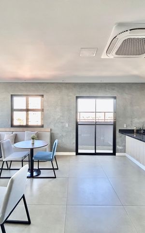 Apartamento à venda com 36m², 2 quartos e sem vaga Apartamento à venda com 36m², 2 quartos e sem vagaSalão de Festas