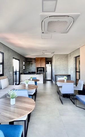 Apartamento à venda com 36m², 2 quartos e sem vaga Apartamento à venda com 36m², 2 quartos e sem vagaSalão de Festas