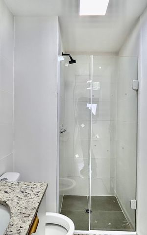 Apartamento à venda com 36m², 2 quartos e sem vaga Apartamento à venda com 36m², 2 quartos e sem vagaBanheiro