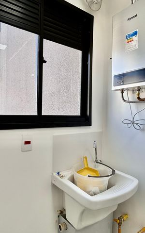 Apartamento à venda com 36m², 2 quartos e sem vaga Apartamento à venda com 36m², 2 quartos e sem vagaLavanderia