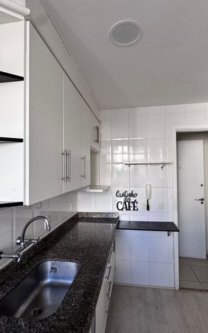 Apartamento à venda com 95m², 3 quartos e 1 vagaCozinha e Área de Serviço