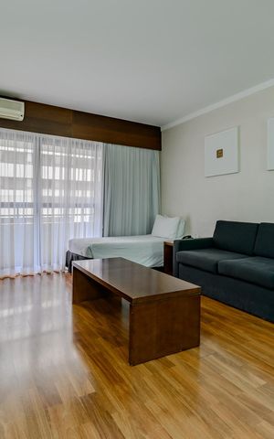 Apartamento à venda com 64m², 1 quarto e 2 vagasSala