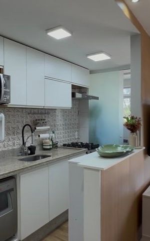 Apartamento à venda com 55m², 2 quartos e 1 vaga Apartamento à venda com 55m², 2 quartos e 1 vagaCozinha