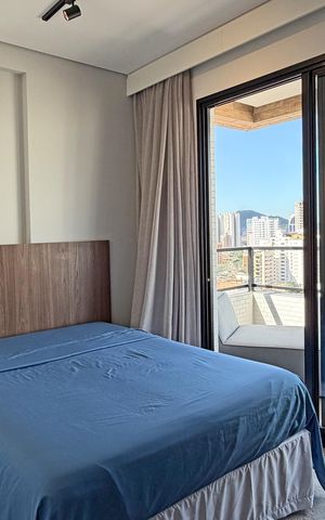 Apartamento para alugar com 59m², 1 quarto e 1 vagaSuíte