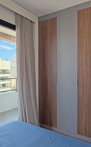 Apartamento para alugar com 59m², 1 quarto e 1 vagaSuíte