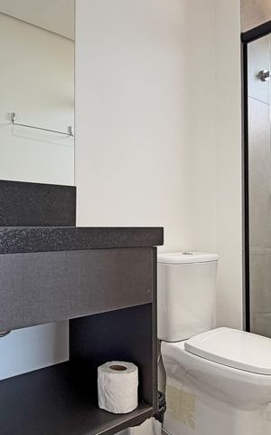 Apartamento para alugar com 59m², 1 quarto e 1 vagaBanheiro da Suíte