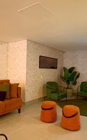 Studio para alugar com 29m², 1 quarto e sem vaga Studio para alugar com 29m², 1 quarto e sem vagaHall de entrada
