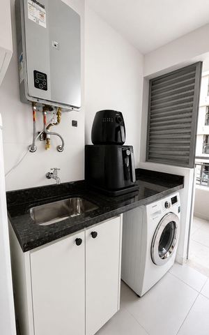Apartamento à venda com 95m², 2 quartos e 1 vaga Apartamento à venda com 95m², 2 quartos e 1 vagaÁrea de serviço
