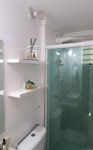 Apartamento para alugar com 53m², 2 quartos e 1 vagaBanheiro Social
