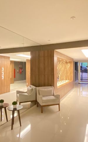 Apartamento à venda com 62m², 2 quartos e 1 vaga Apartamento à venda com 62m², 2 quartos e 1 vagaHall social
