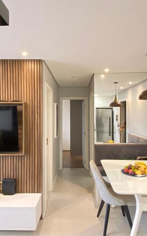 Apartamento à venda com 62m², 2 quartos e 1 vaga Apartamento à venda com 62m², 2 quartos e 1 vagaSala - Cozinha