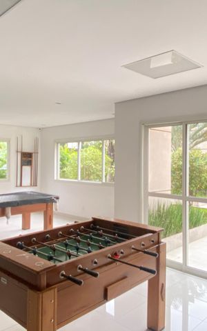 Apartamento à venda com 62m², 2 quartos e 1 vaga Apartamento à venda com 62m², 2 quartos e 1 vagaÁrea comum - Salão de jogos