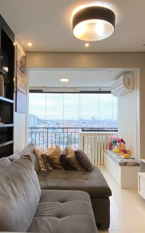 Apartamento à venda com 62m², 2 quartos e 1 vaga Apartamento à venda com 62m², 2 quartos e 1 vagaSala - Cozinha