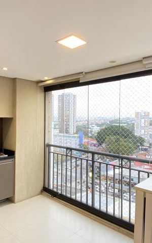 Apartamento à venda com 62m², 2 quartos e 1 vaga Apartamento à venda com 62m², 2 quartos e 1 vagaVaranda gourmet