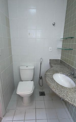 Apartamento para alugar com 88m², 3 quartos e 1 vaga Apartamento para alugar com 88m², 3 quartos e 1 vagaBanheiro da suíte
