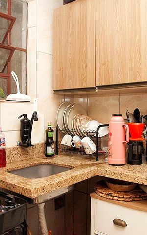 Apartamento à venda com 45m², 1 quarto e sem vagaCozinha