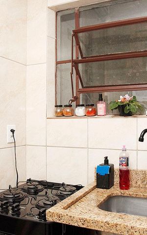 Apartamento à venda com 45m², 1 quarto e sem vagaCozinha