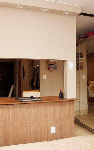 Apartamento à venda com 45m², 1 quarto e sem vagaQuarto