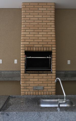 Apartamento para alugar com 47m², 1 quarto e sem vagaÁrea comum - Churrasqueira